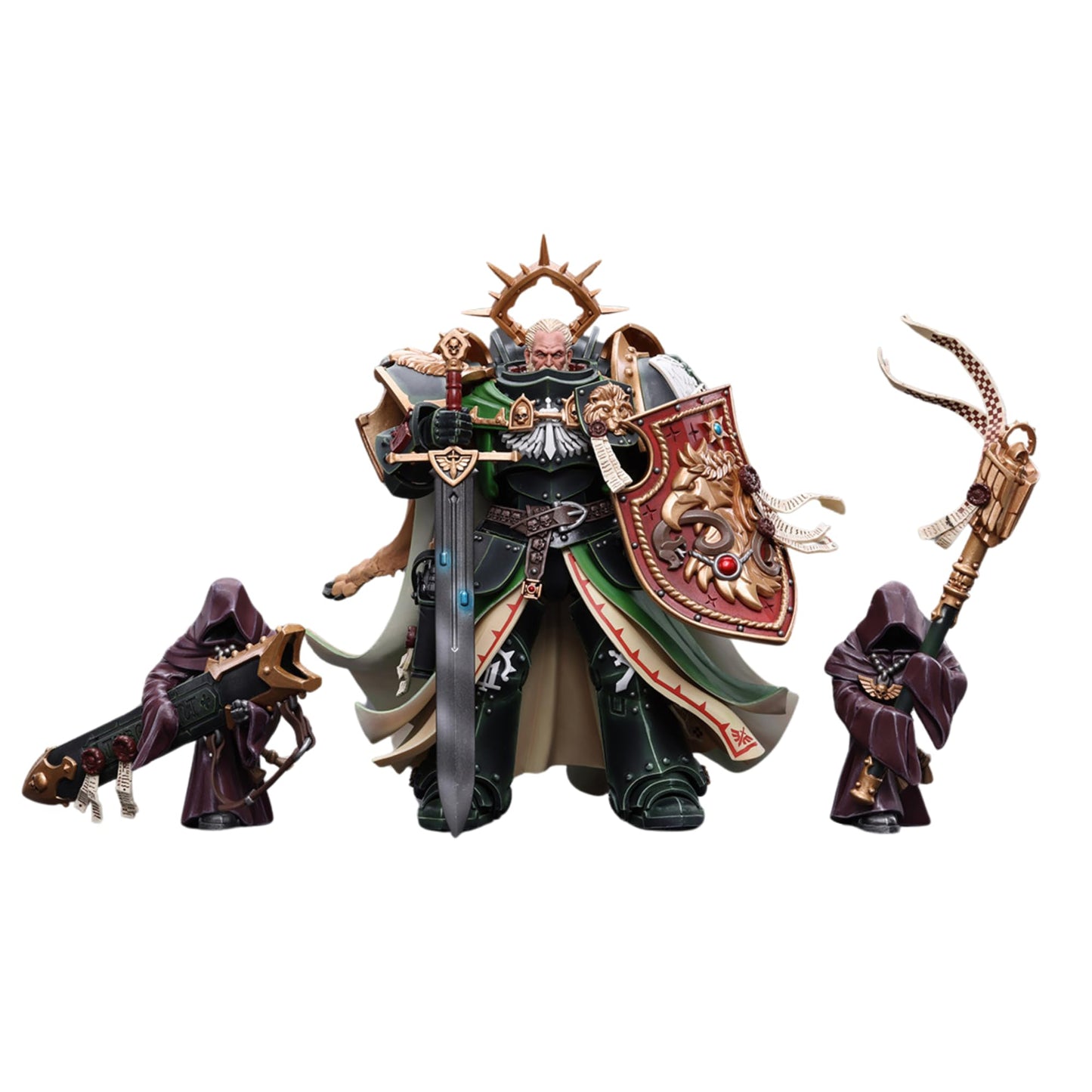 JOYTOY Lion ElJonson 1/18 Action Figure – Dark Angels Primarch | 7.08-Inch Collectible