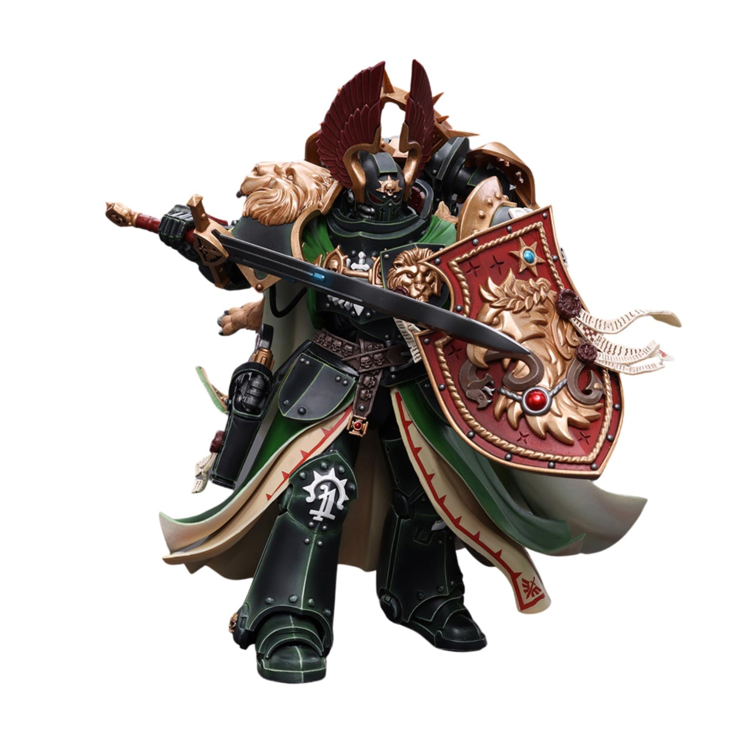 JOYTOY Lion ElJonson 1/18 Action Figure – Dark Angels Primarch | 7.08-Inch Collectible