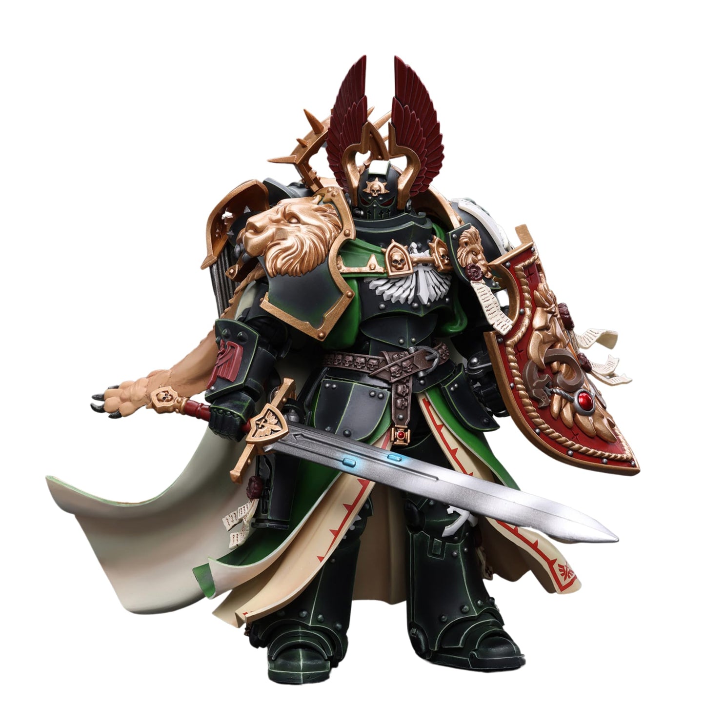 JOYTOY Lion ElJonson 1/18 Action Figure – Dark Angels Primarch | 7.08-Inch Collectible