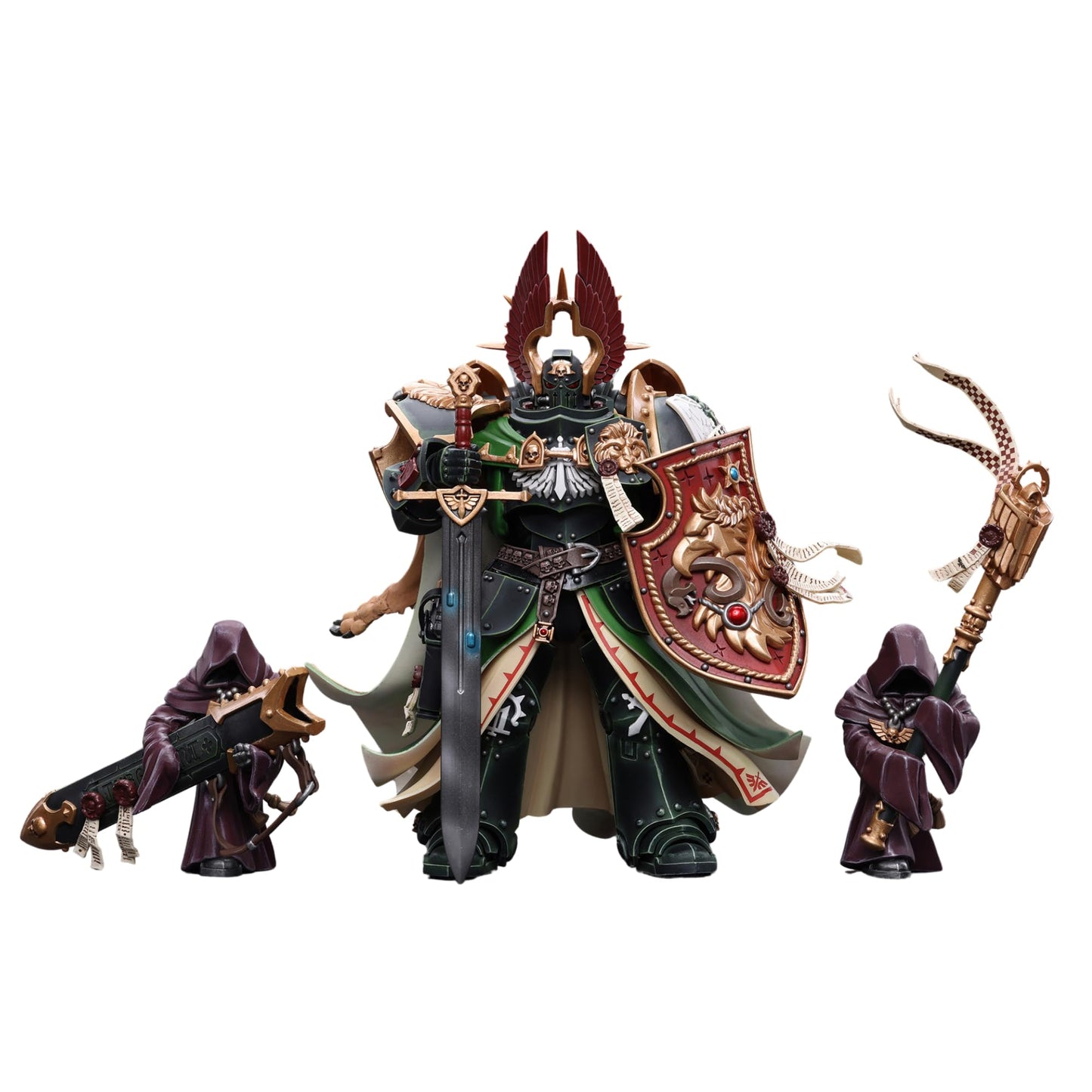 JOYTOY Lion ElJonson 1/18 Action Figure – Dark Angels Primarch | 7.08-Inch Collectible