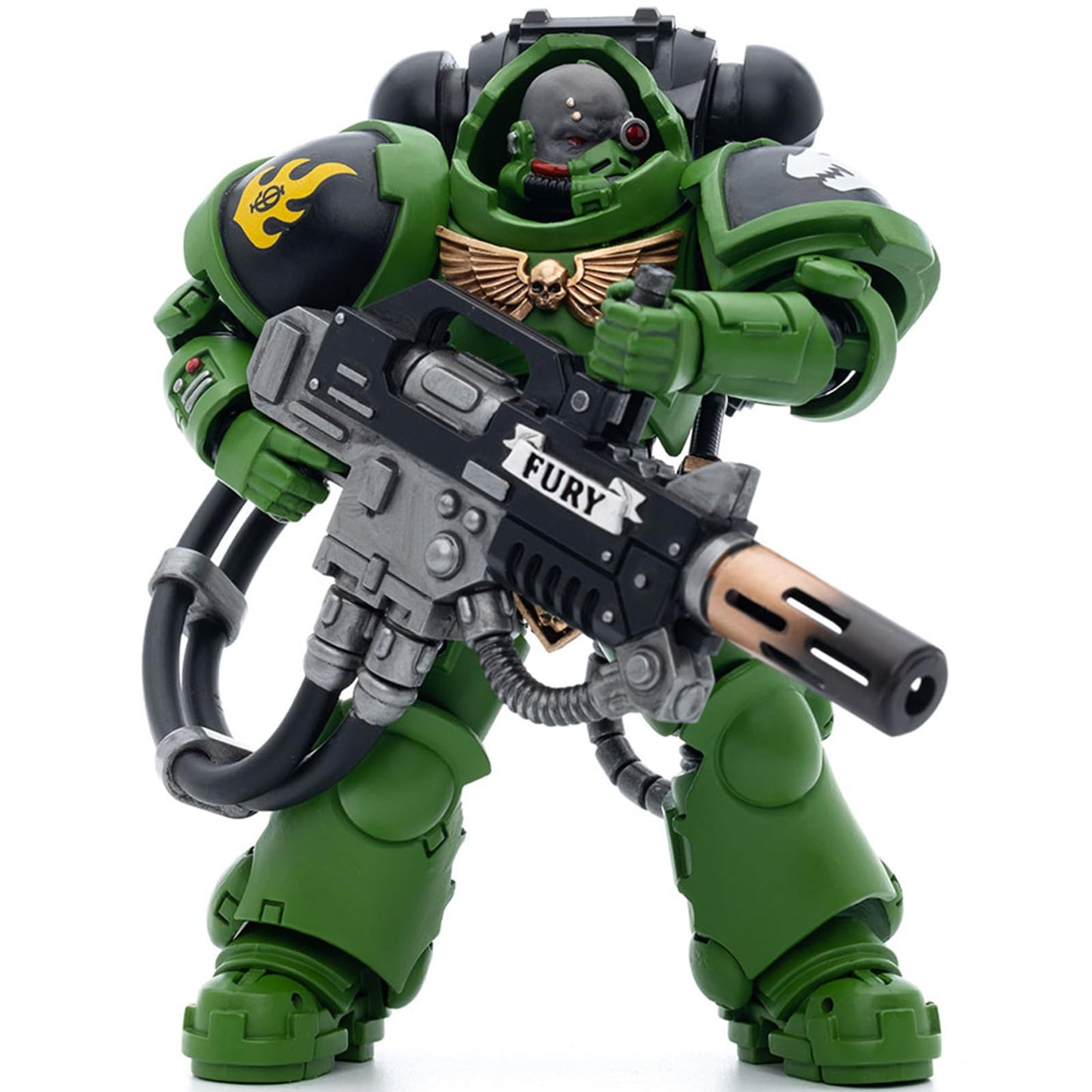 JOYTOY Warhammer 40k Salamanders Eradicators Sergeant Bragar 1/18 Action Figure