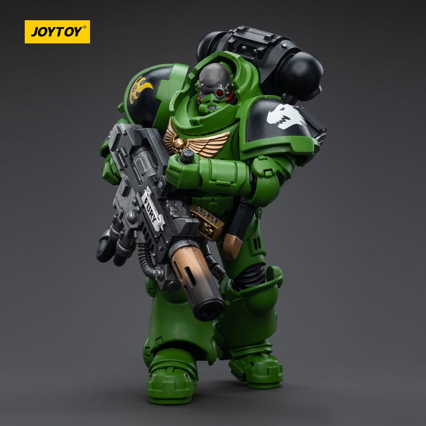 JOYTOY Warhammer 40k Salamanders Eradicators Sergeant Bragar 1/18 Action Figure