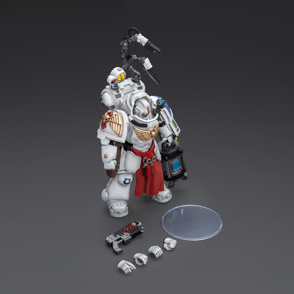JOYTOY 1/18 Ultramarines Apothecary Biologis Action Figure – Warhammer 40K Collectible Gift