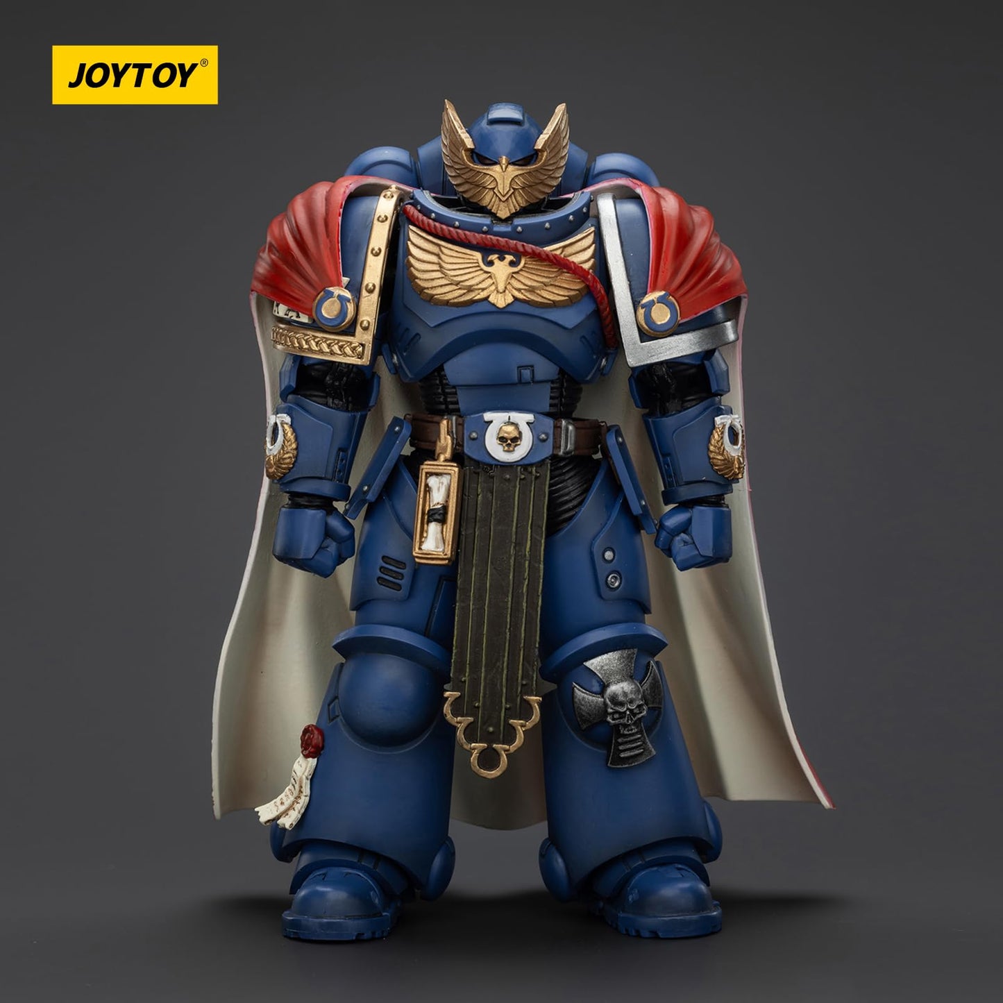 JOYTOY Warhammer 40k Space Marine 2 Ultramarines Victrix Honour Guard 1:18 Figure with Storm Shield