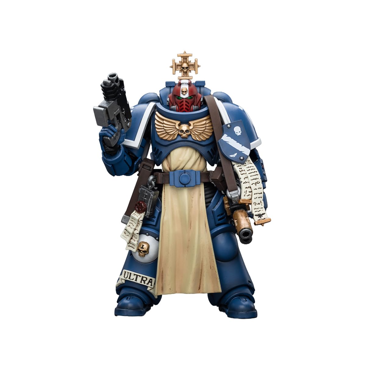 JOYTOY Warhammer 40,000 Ultramarines Sternguard Veteran Sergeant 1/18 Action Figure – Collectible Gift