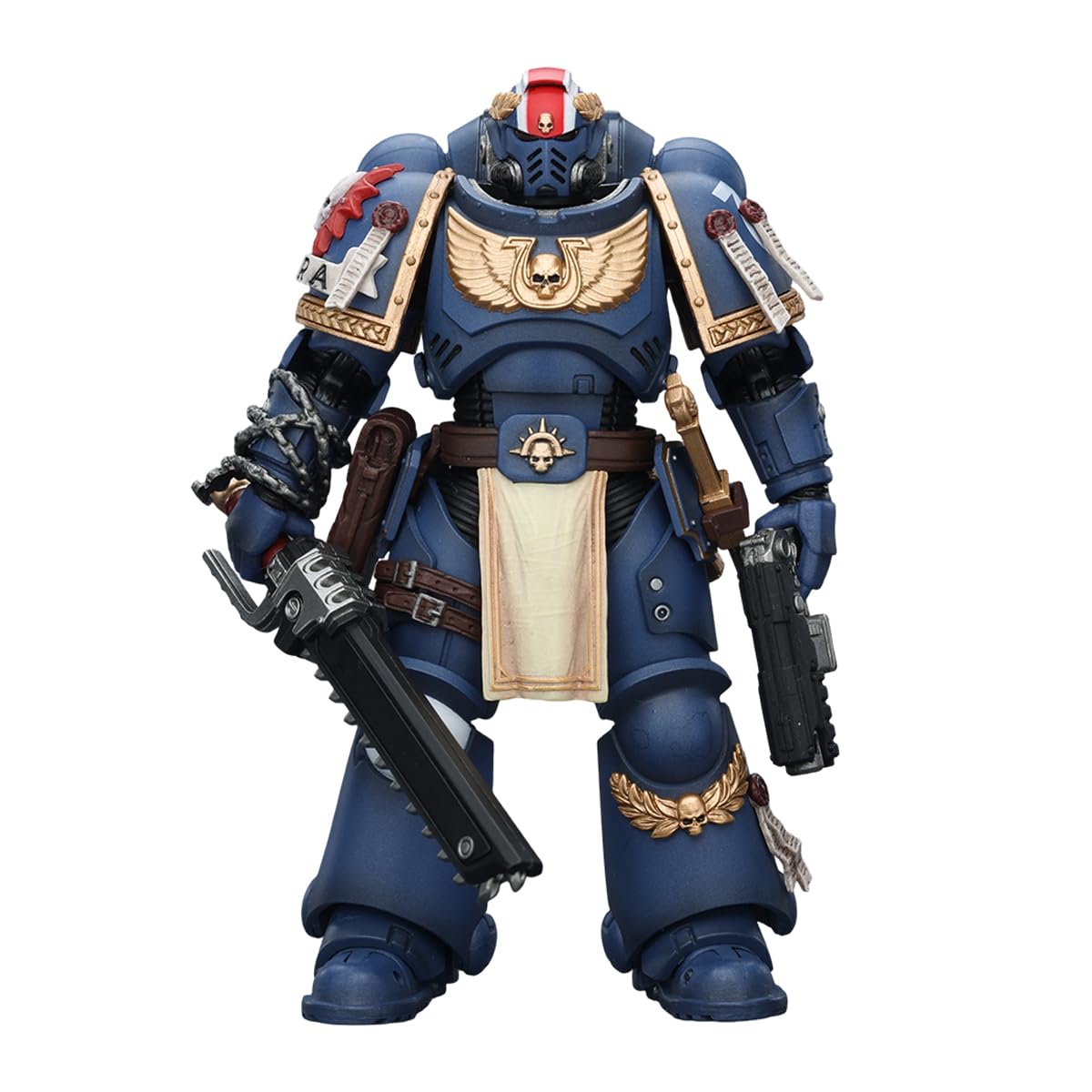 JOYTOY Warhammer 40K Ultramarines Titus 1/18 Action Figure – Laurels of Victory (4.8in)