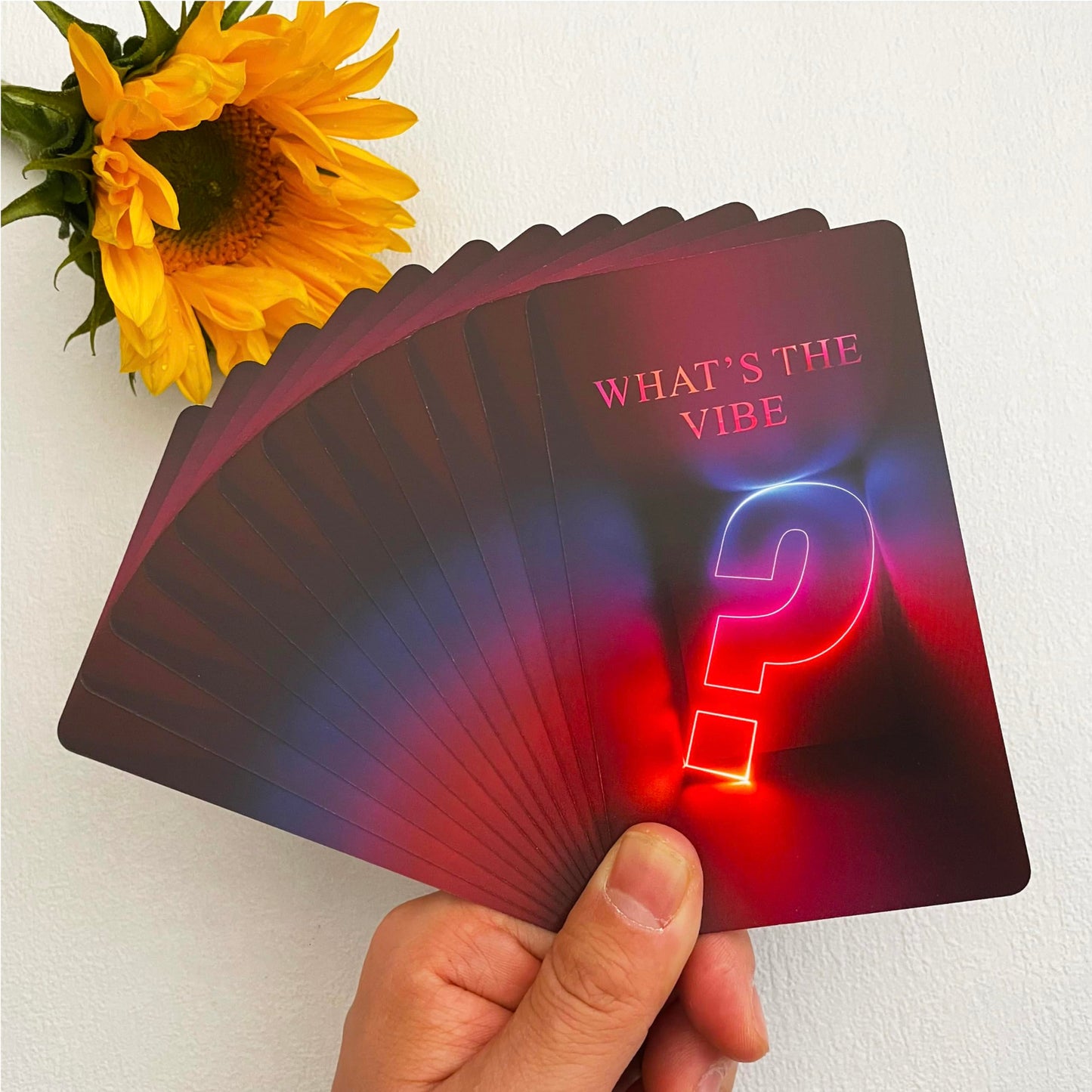 Jrskvaro What's The Vibe Oracle Cards Deck — Beginner Oracle for Career & Relationships