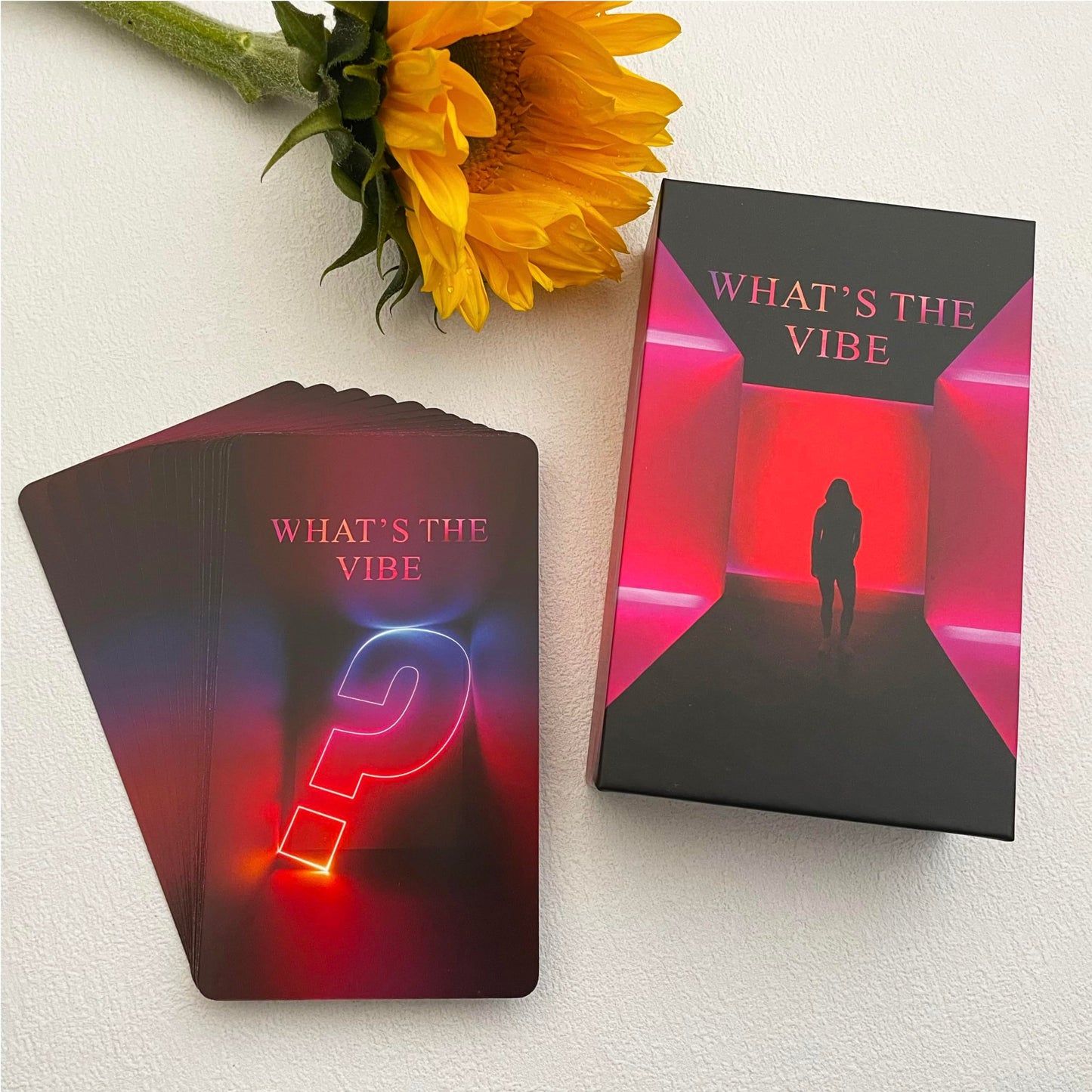 Jrskvaro What's The Vibe Oracle Cards Deck — Beginner Oracle for Career & Relationships