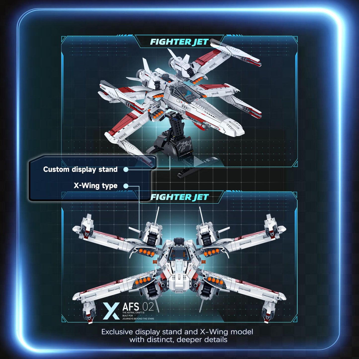 JTBBOY Space War Fighter Building Set – Adult Collectible Display & Gift