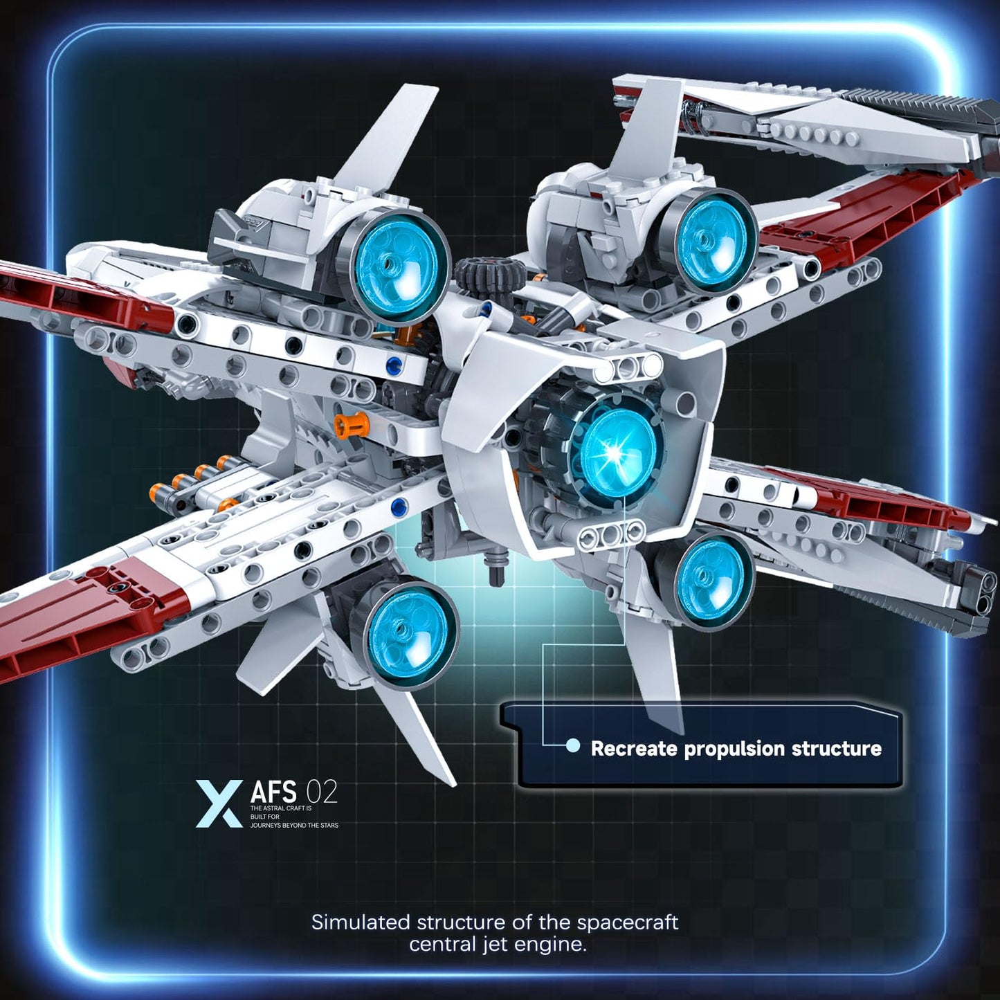 JTBBOY Space War Fighter Building Set – Adult Collectible Display & Gift
