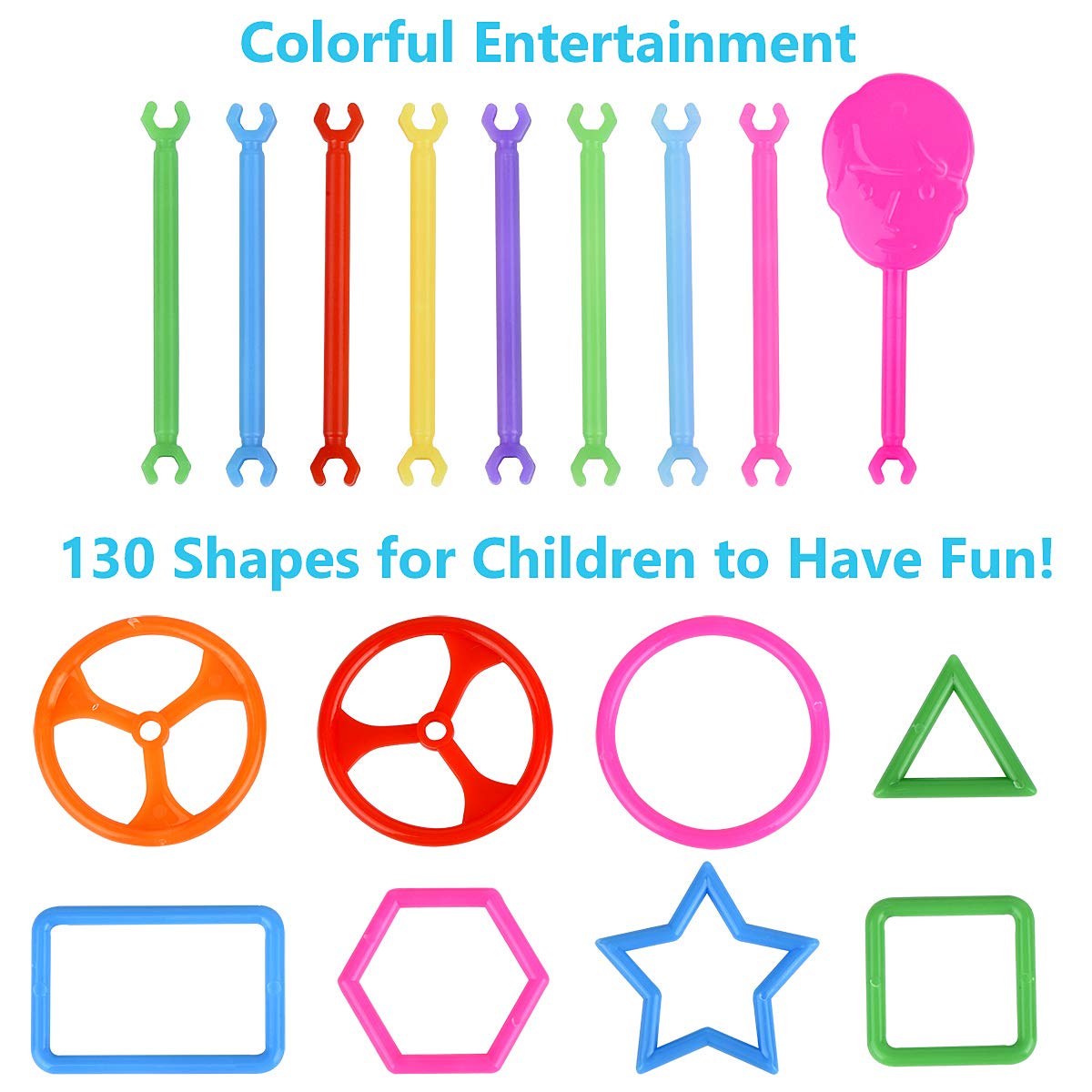 Juboury 1054-Piece Building Toy Kit | 3D Puzzle & STEM Educational Blocks
