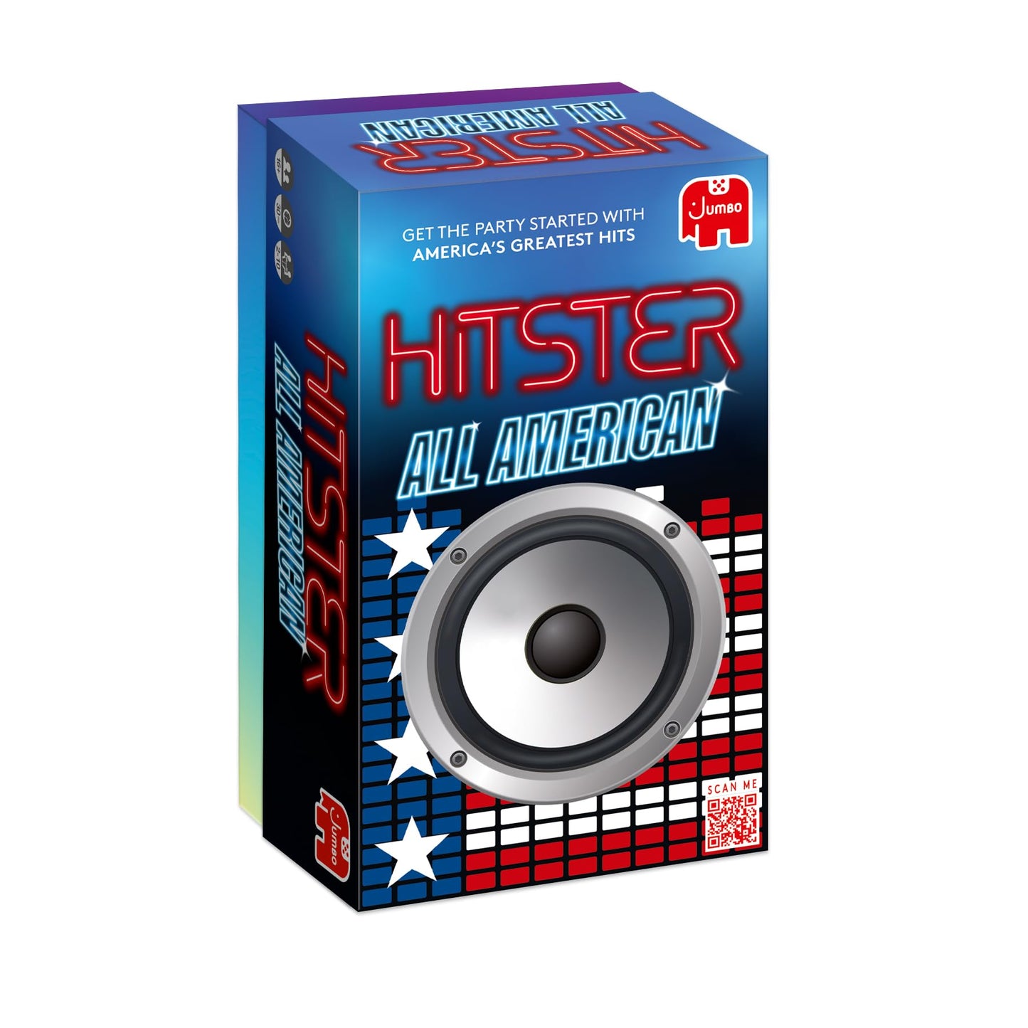 Jumbo Hitster: All American Music Quiz Card Game (2-10 Players, 300+ Hits) US Edition