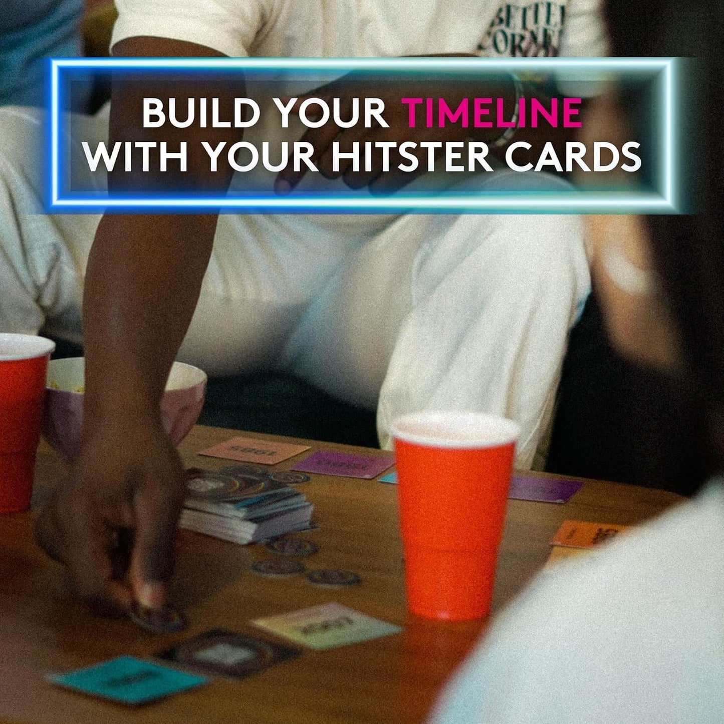 Jumbo Hitster Latino: Fun Music Quiz Card Game for 2-10 Players | 300 Latin Hits (US Edition)