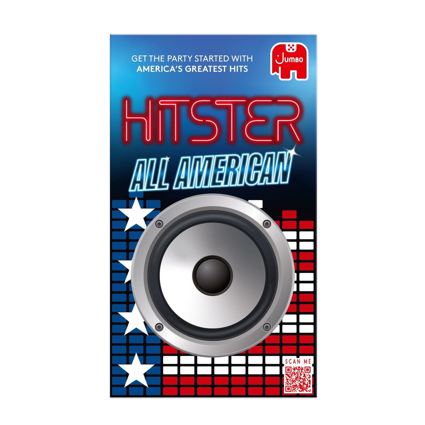 Jumbo Hitster: All American Music Quiz Card Game (2-10 Players, 300+ Hits) US Edition