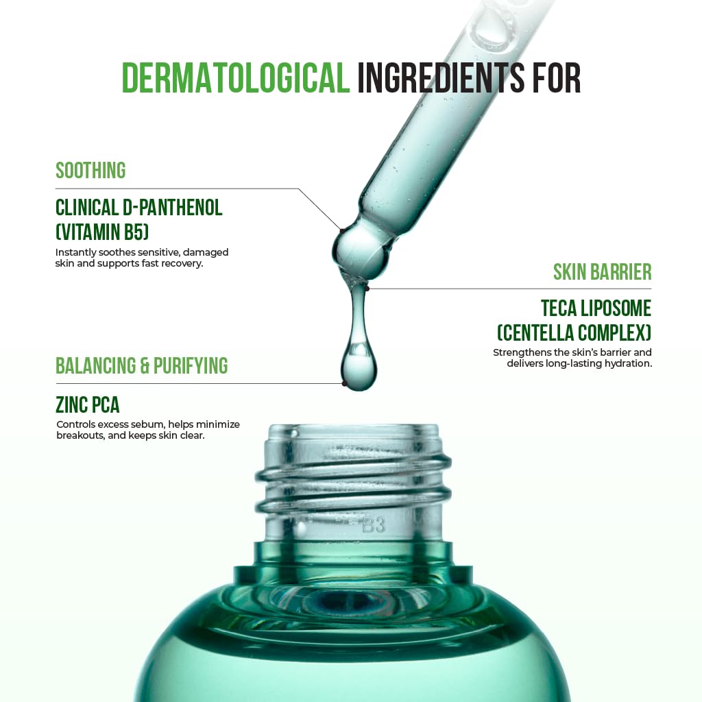 JUMISO D-Panthenol Barrier Serum – 70ml, 10 Hyaluronic Acids, Cooling for Oily Acne-Prone & Sensitive Skin | Fragrance-Free