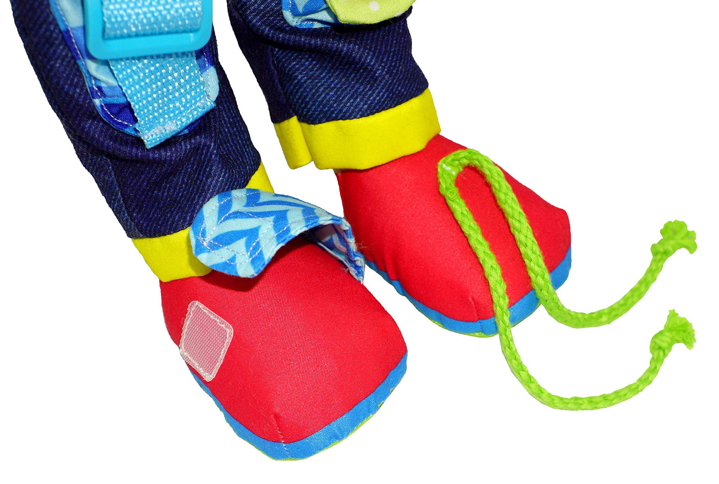 June Garden Dressy Friends Lucas – Montessori Dress-Up Plush Doll, 15.5in