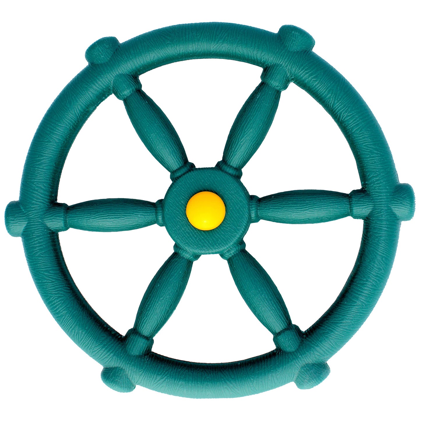 Jungle Gym Kingdom Pirate Ship Wheel – Green Outdoor Play Accessory for Kids
