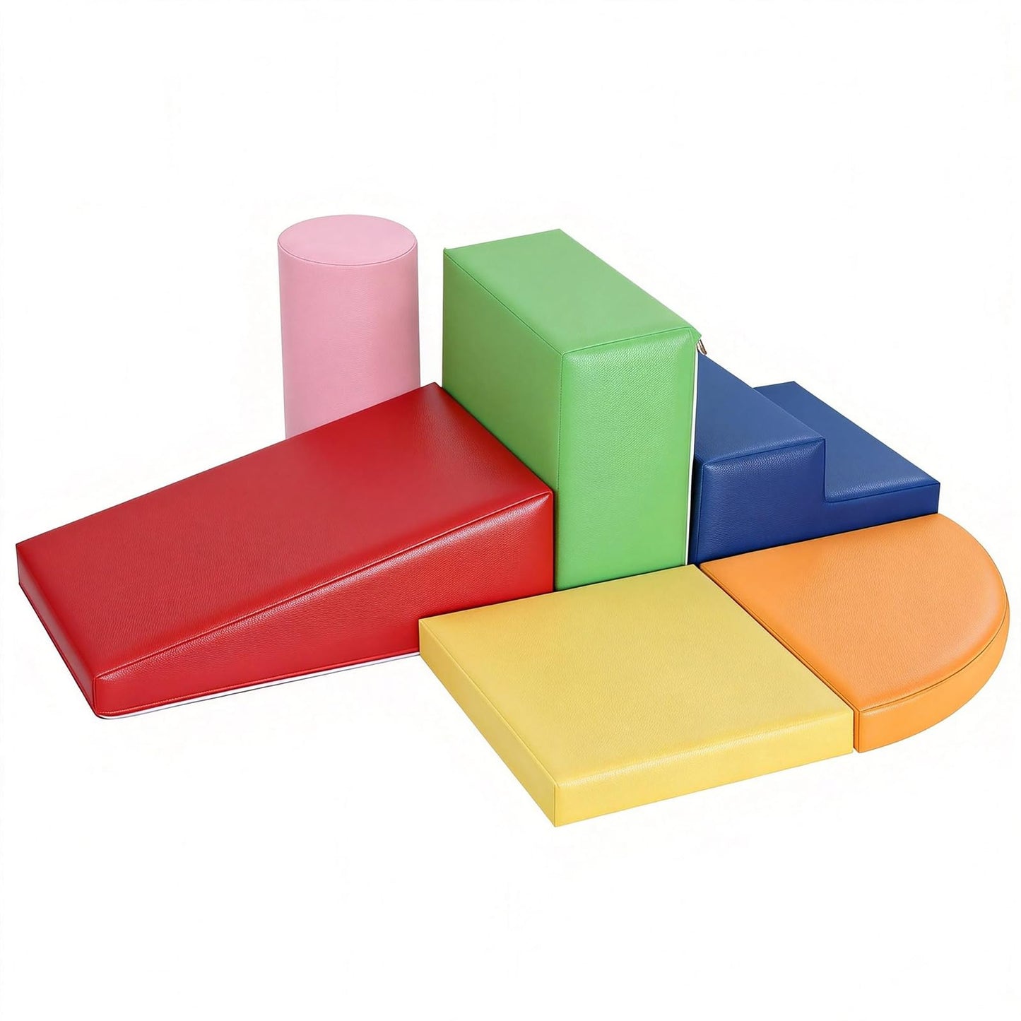JungleDove 6-Piece Foam Climbing Blocks for Toddlers | Safe Indoor Baby Climbing Toys