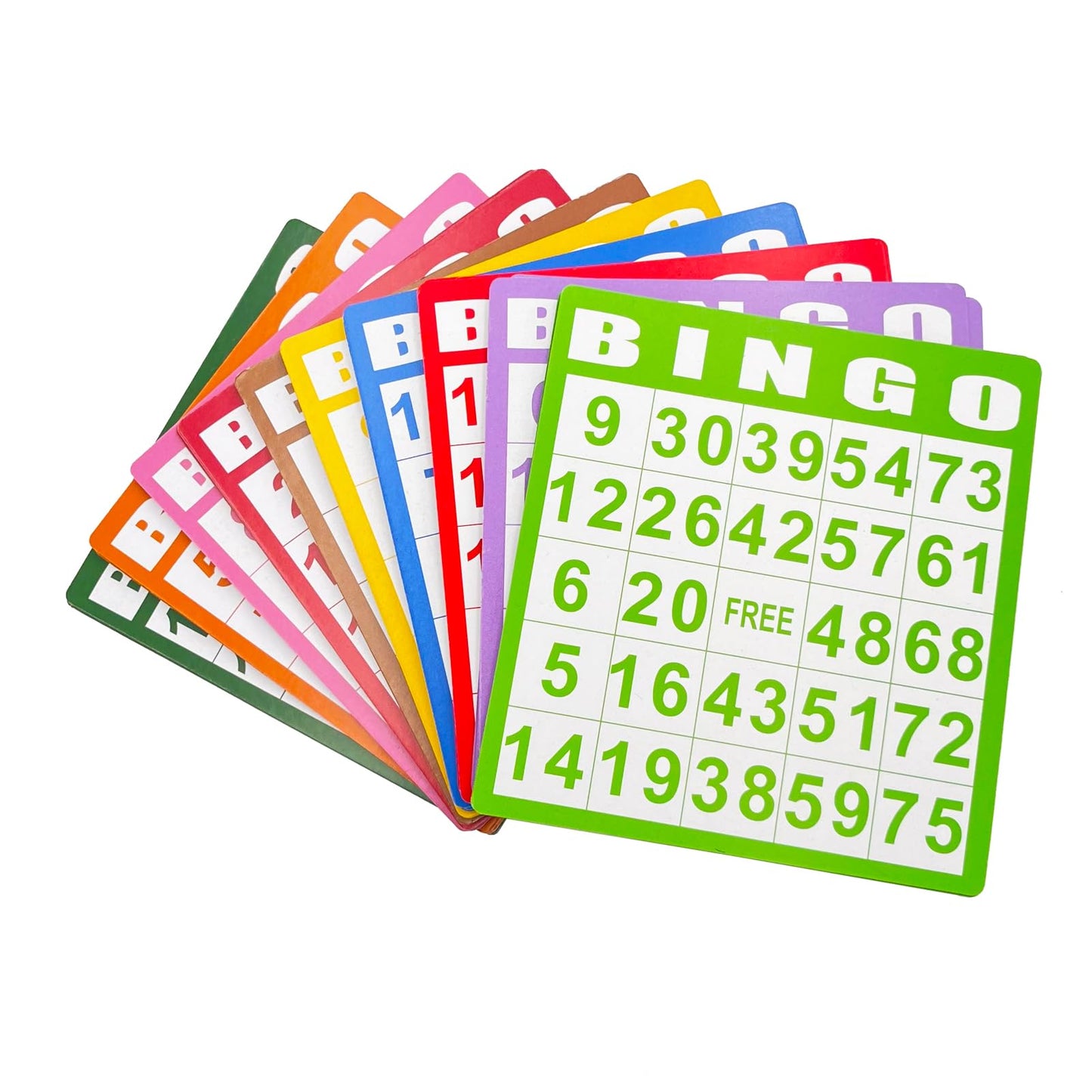 JUNWRROW Deluxe Bingo Set – Antique Gold Cage, 100 Cards, 600 Chips, 75 Balls, Master Board & Bags