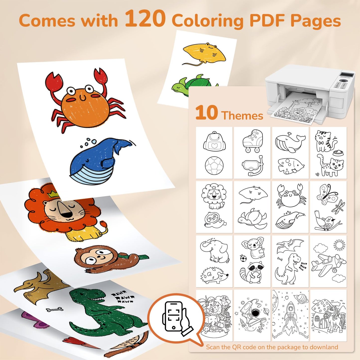 JUPITEARTH 36-Color Twist Crayons — Non-Toxic, Washable, Easy-Grip for Toddlers & Kids