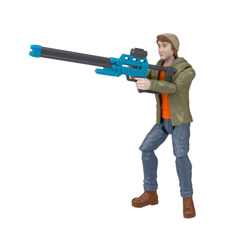 Jurassic World Chaos Theory Ben Action Figure & 2 Dinosaurs Toy Pack | 3.75-Inch Figures