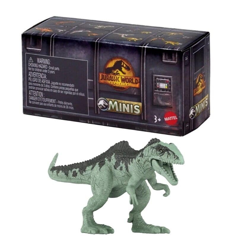 Jurassic World Dominion Minis Surprise Pack: Bundle of 3 Mini Dinosaur Figures (1.125" Scale) – Mattel