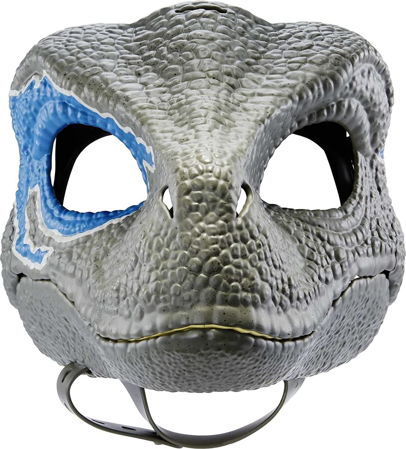 Jurassic World Dominion Velociraptor Blue Mask – Kids Costume Face Mask