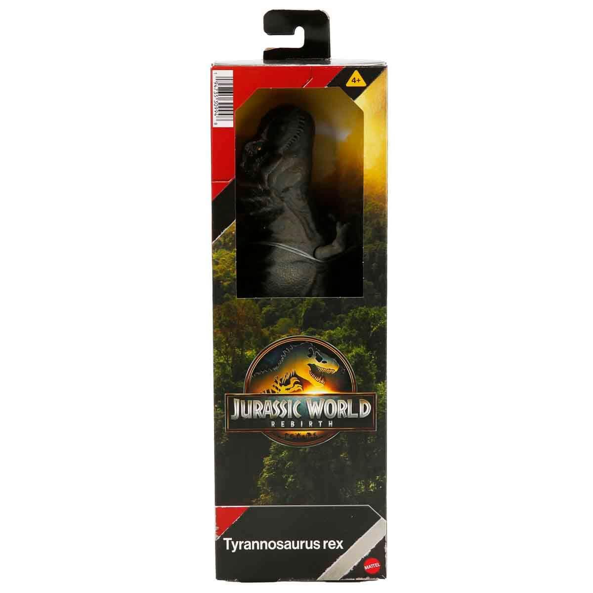 Jurassic World Rebirth Basic 12-inch Tyrannosaurus Rex Action Figure – Realistic Dino Toy