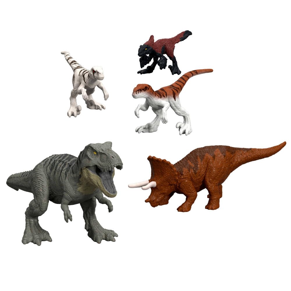 Jurassic World Rebirth: 15-Pack Mini Dinosaurs – Collectible Set