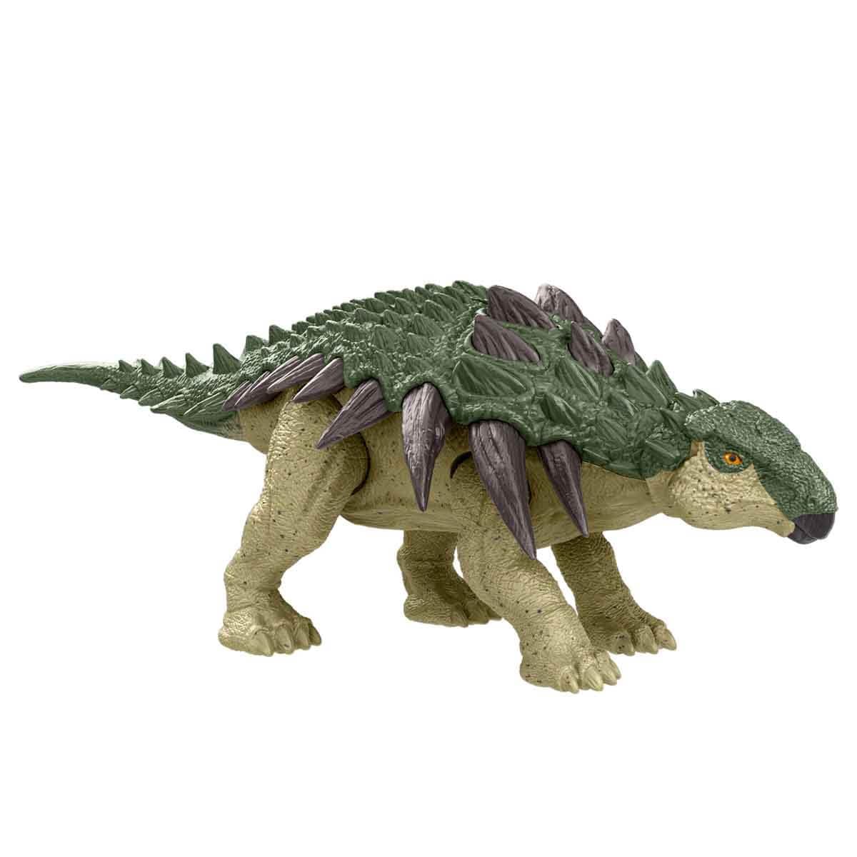 Jurassic World Rebirth Frenzy Pack Edmontonia Dinosaur Figure – 7in Action Figure