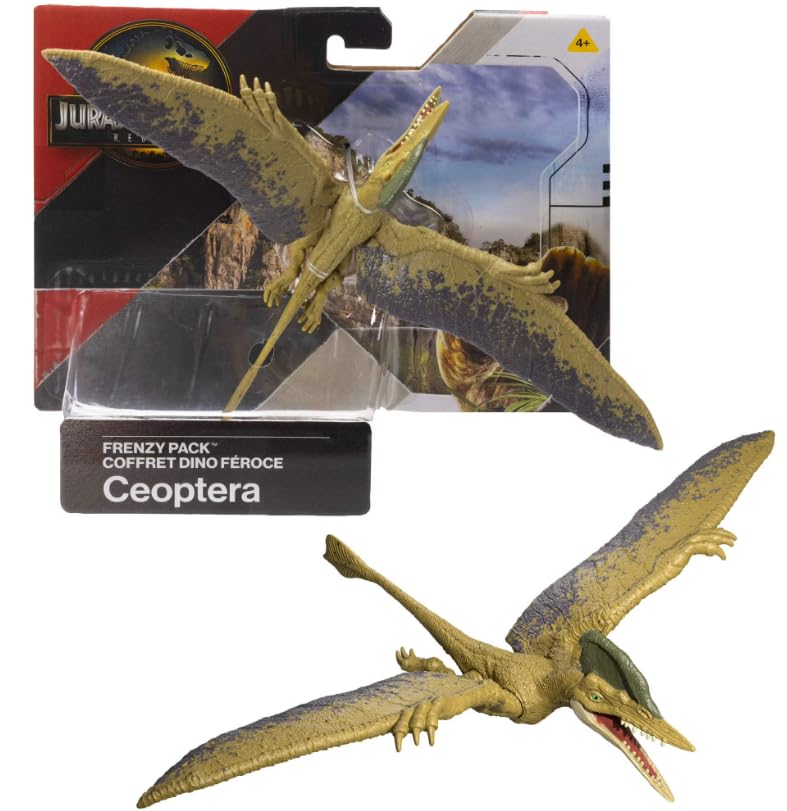 Jurassic World Rebirth Frenzy Pack Ceoptera Dinosaur Toy