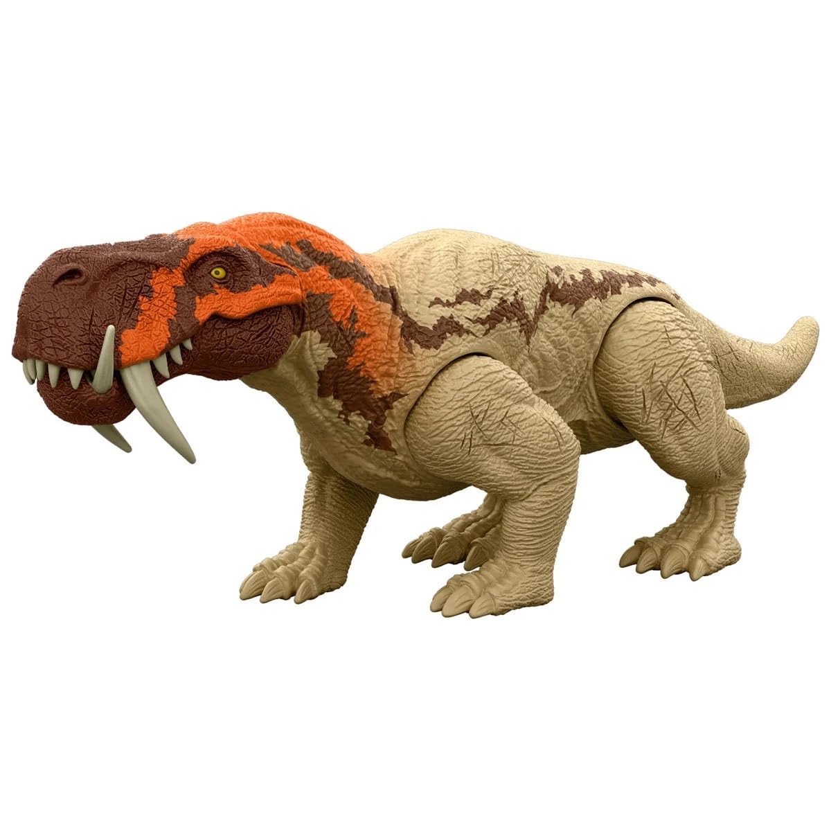 Jurassic World Rebirth Strike Attack Inostrancevia Dinosaur Toy – Single Strike Action & Authentic Posable Design