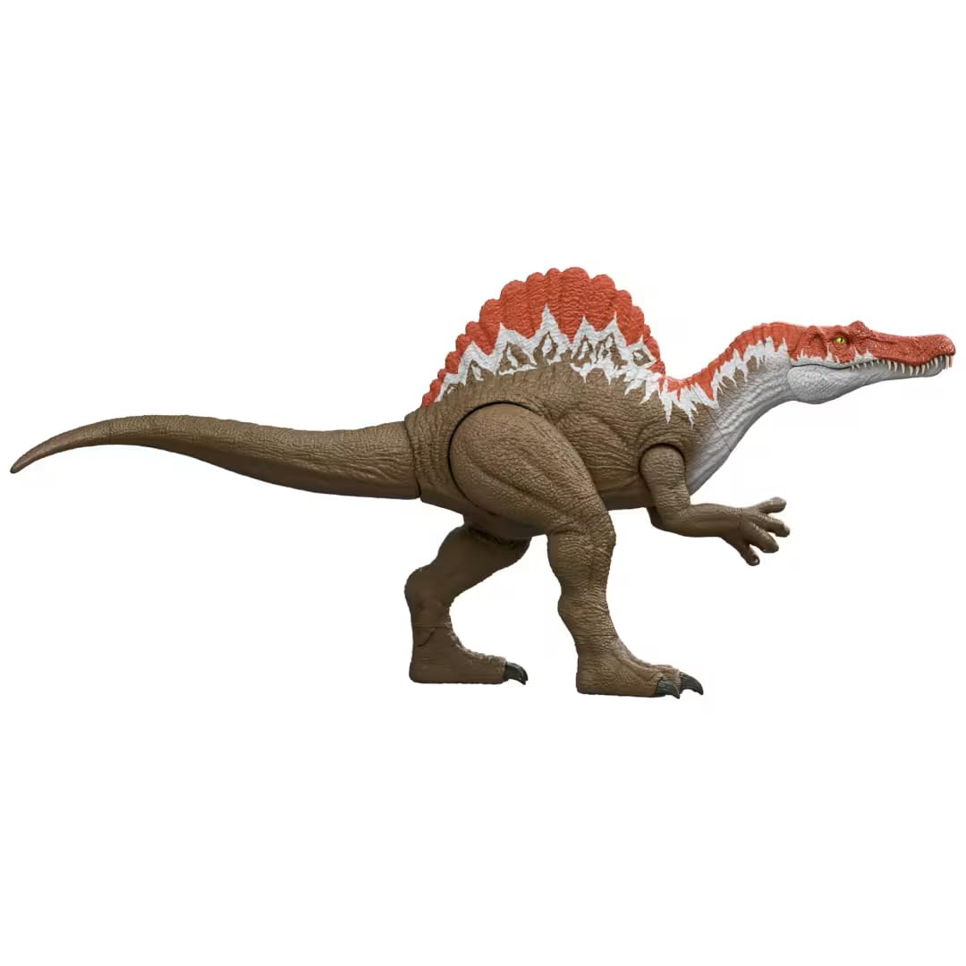 Jurassic World Super Colossal Spinosaurus Figure – 36-Inch Giant with Interactive Stomach & Minis