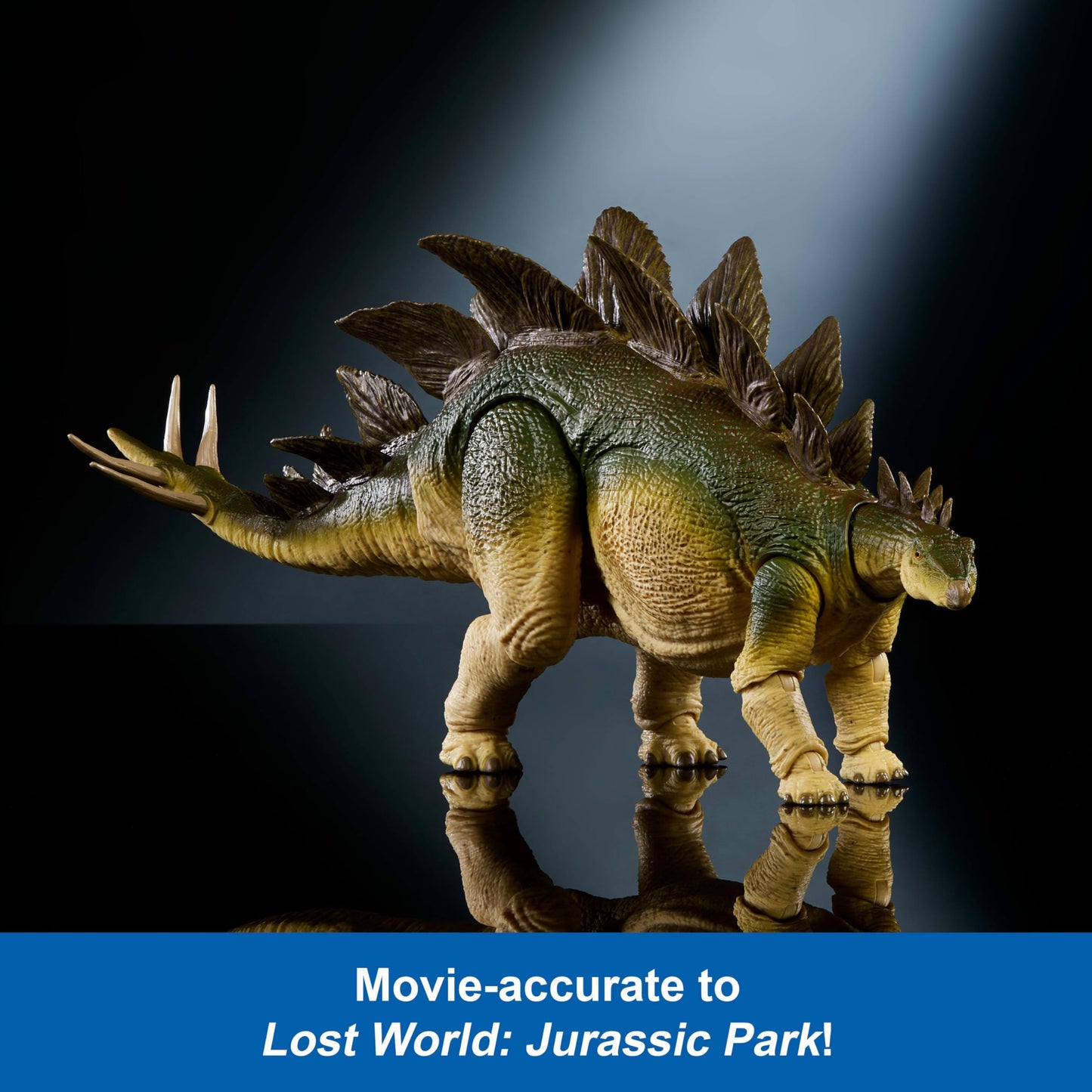 Monster High: Jurassic World Hammond Collection Stegosaurus Figure — Lost World Jurassic Park, 15-Joint Articulation, Wired Tail