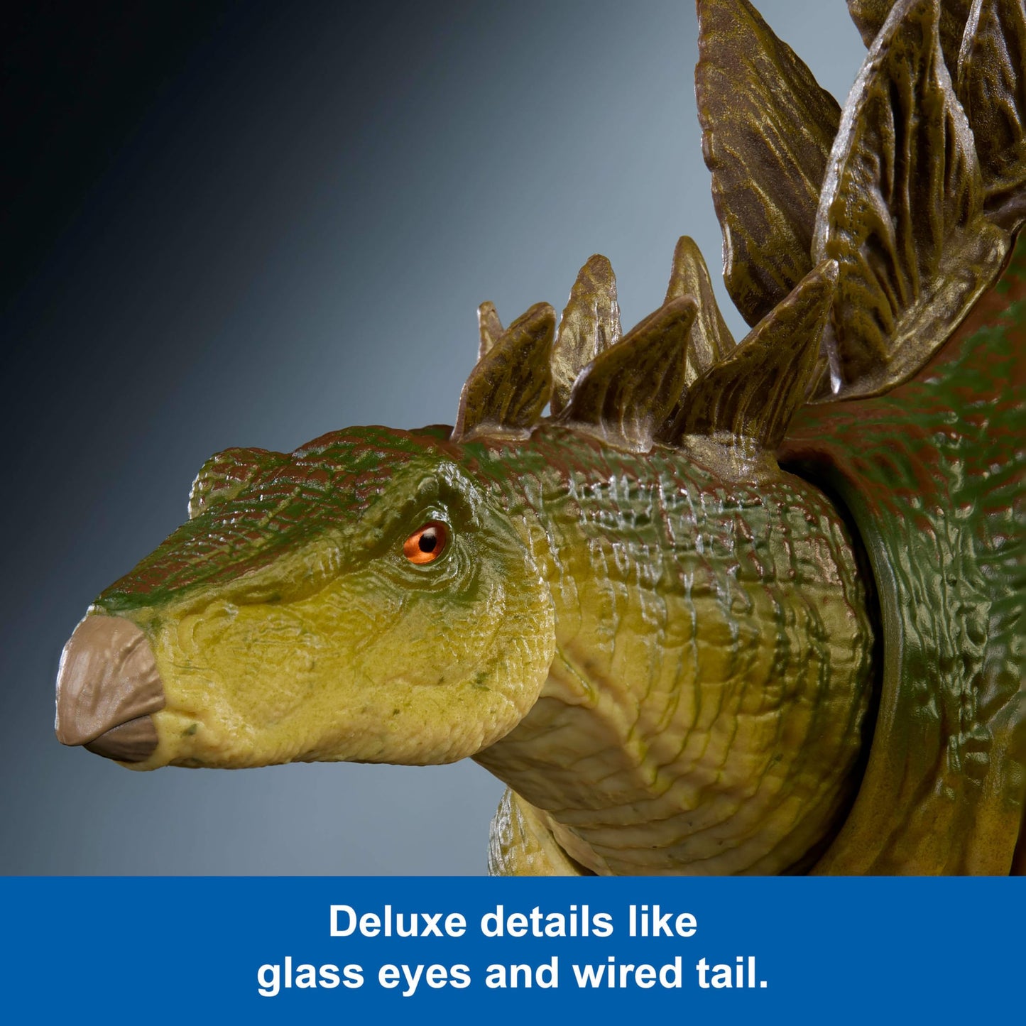 Monster High: Jurassic World Hammond Collection Stegosaurus Figure — Lost World Jurassic Park, 15-Joint Articulation, Wired Tail
