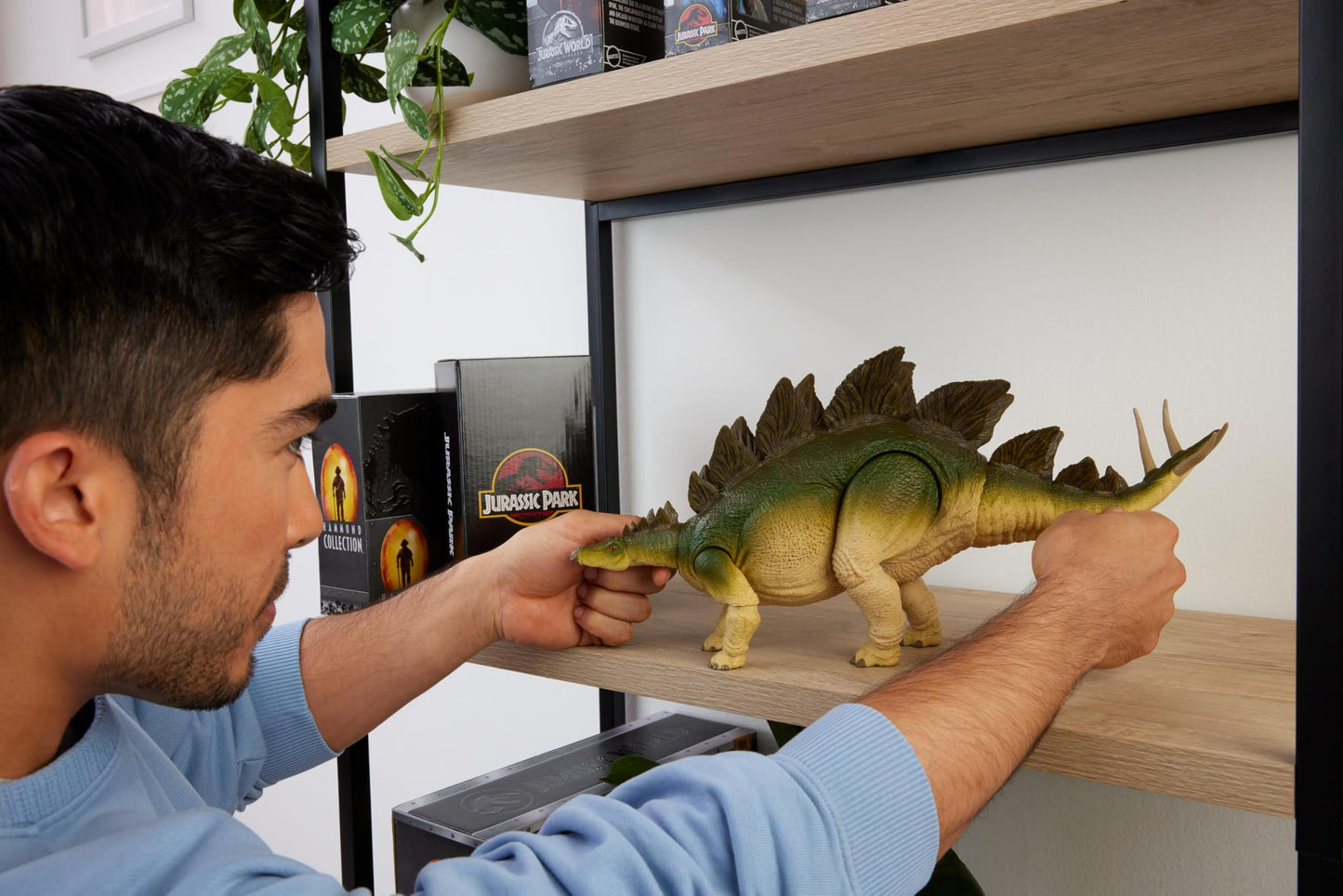 Monster High: Jurassic World Hammond Collection Stegosaurus Figure — Lost World Jurassic Park, 15-Joint Articulation, Wired Tail