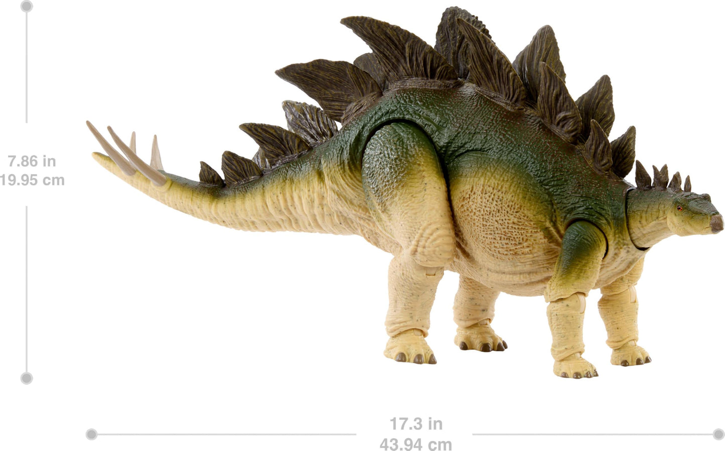 Monster High: Jurassic World Hammond Collection Stegosaurus Figure — Lost World Jurassic Park, 15-Joint Articulation, Wired Tail