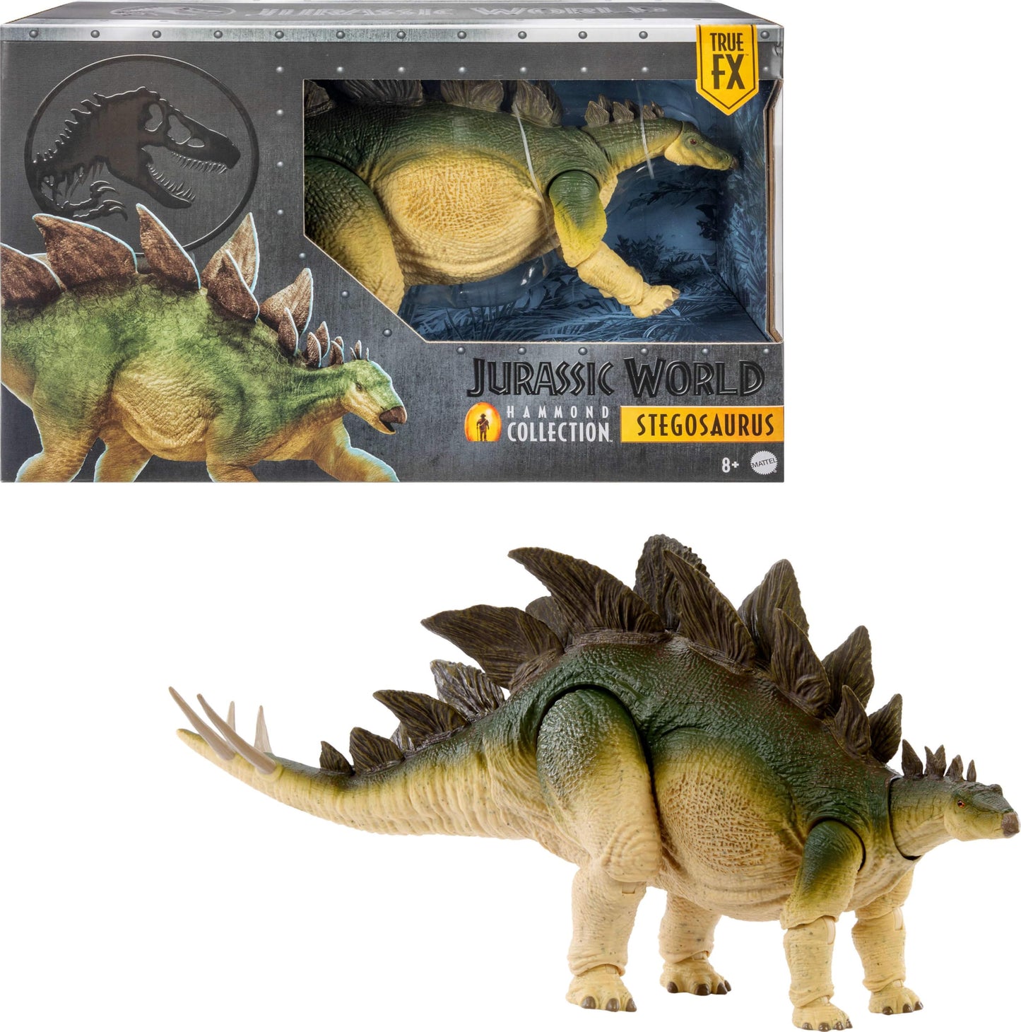 Monster High: Jurassic World Hammond Collection Stegosaurus Figure — Lost World Jurassic Park, 15-Joint Articulation, Wired Tail