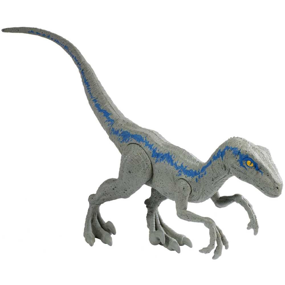 Jurassic World Velociraptor Blue 12-inch Dinosaur – Mattel Figure