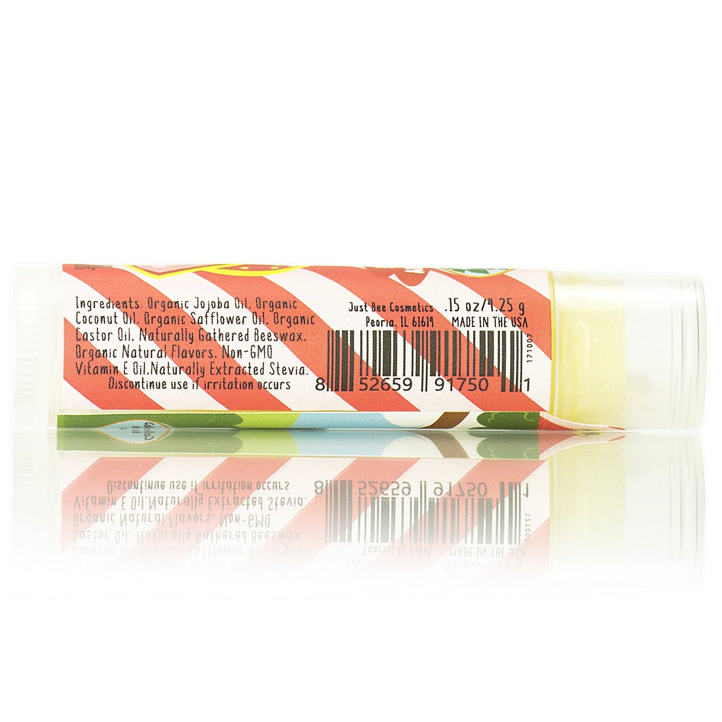 Just Bee Lappy Lips Organic Lip Balm for Kids – 6 Flavors, 100% Natural, Made in USA