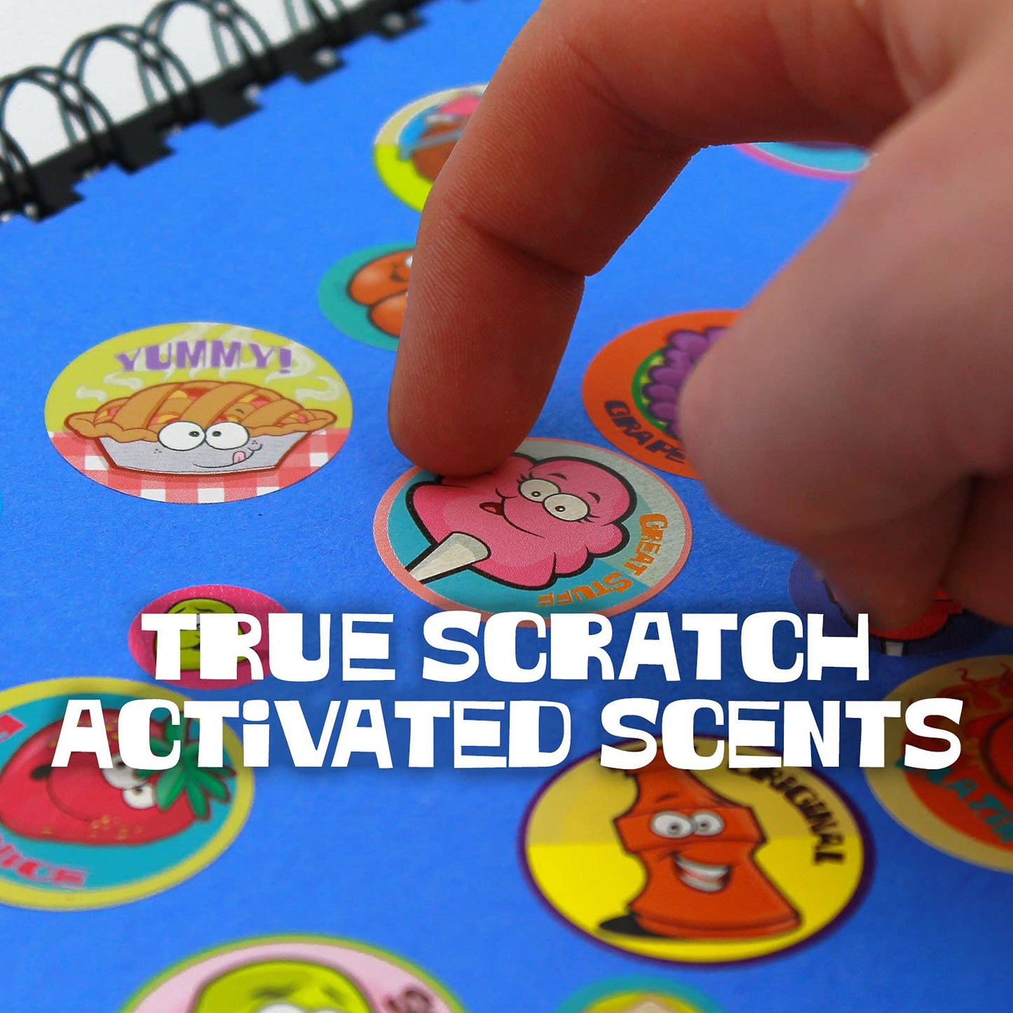 Just For Laughs Dr. Stinky's Scratch N Sniff Stickers 6-Pack – 162 Total