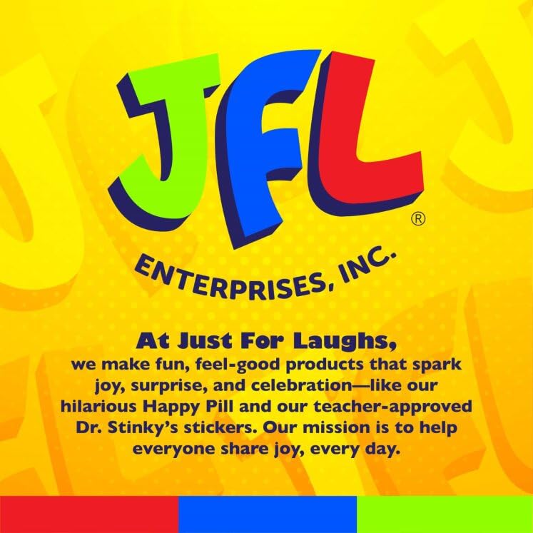 Just For Laughs Dr. Stinky's Scratch N Sniff Stickers 6-Pack – 162 Total