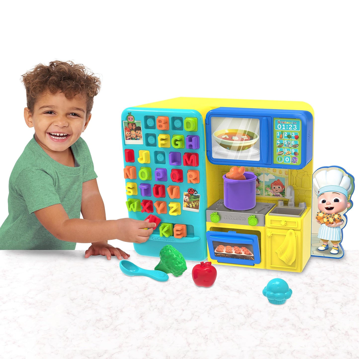 Just Play CoComelon Learning Kitchen – 34-Piece Interactive Playset for Toddlers