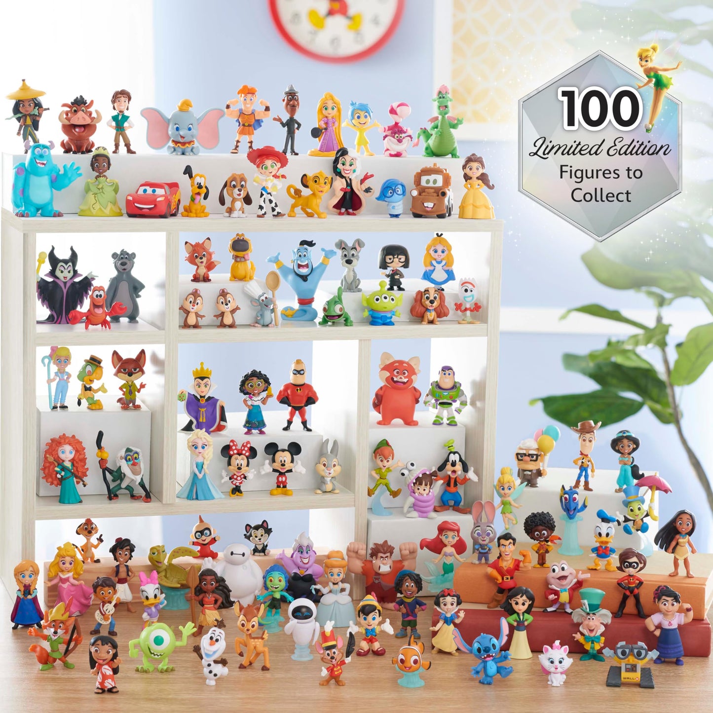 Disney100 Years of Defying Odds Celebration Collection — Just Play 8-Piece Limited Edition Figure Pack