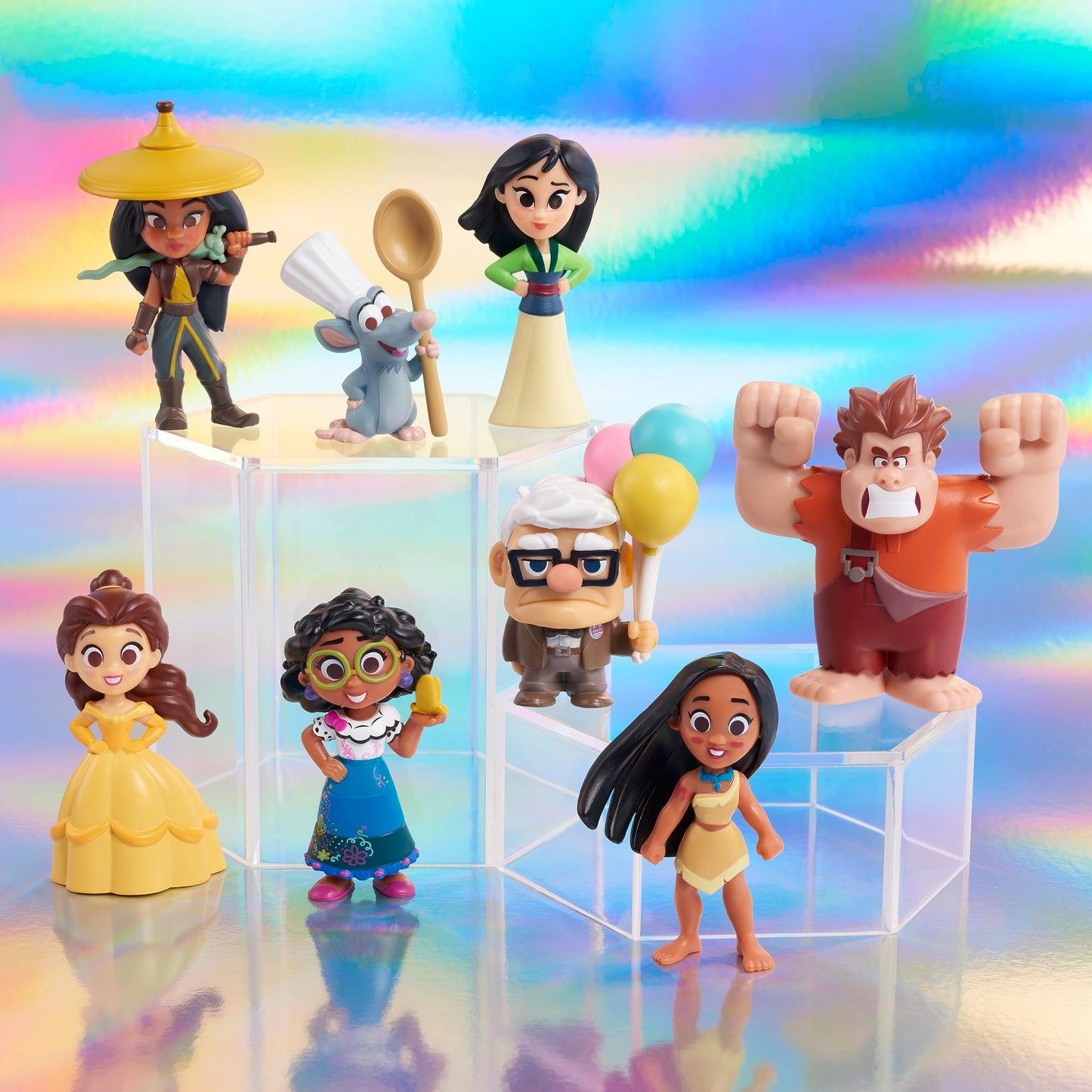 Disney100 Years of Defying Odds Celebration Collection — Just Play 8-Piece Limited Edition Figure Pack