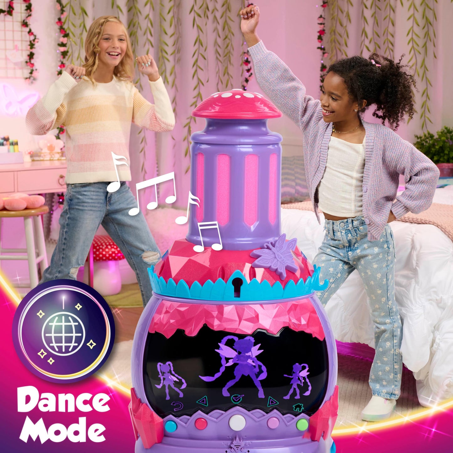 Just Play HOLOBRITE Pixie Lantern – Interactive Two-World Play, 200+ Ways, Ages 6+