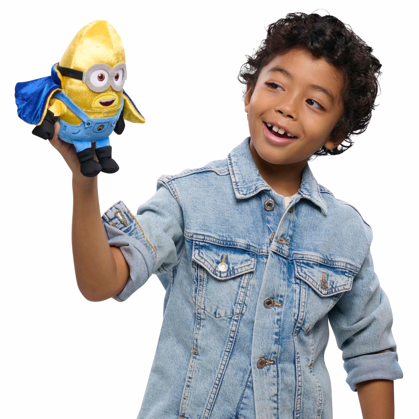 Just Play Illumination Minions Mega Gus Squooshy Plush – 9-Inch Despicable Me 4 Toy for Kids