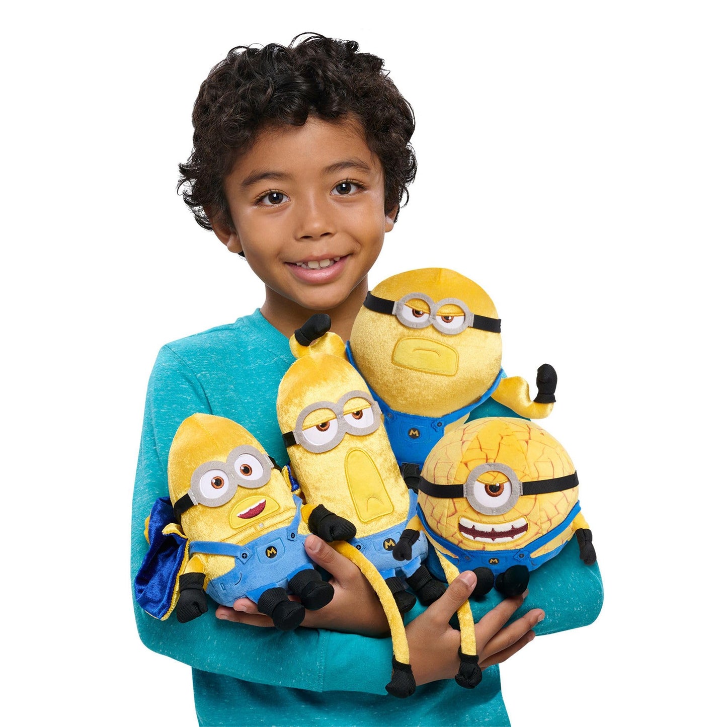 Just Play Illumination Minions Mega Dave Squooshy Plush – 9-Inch Despicable Me 4 Toy