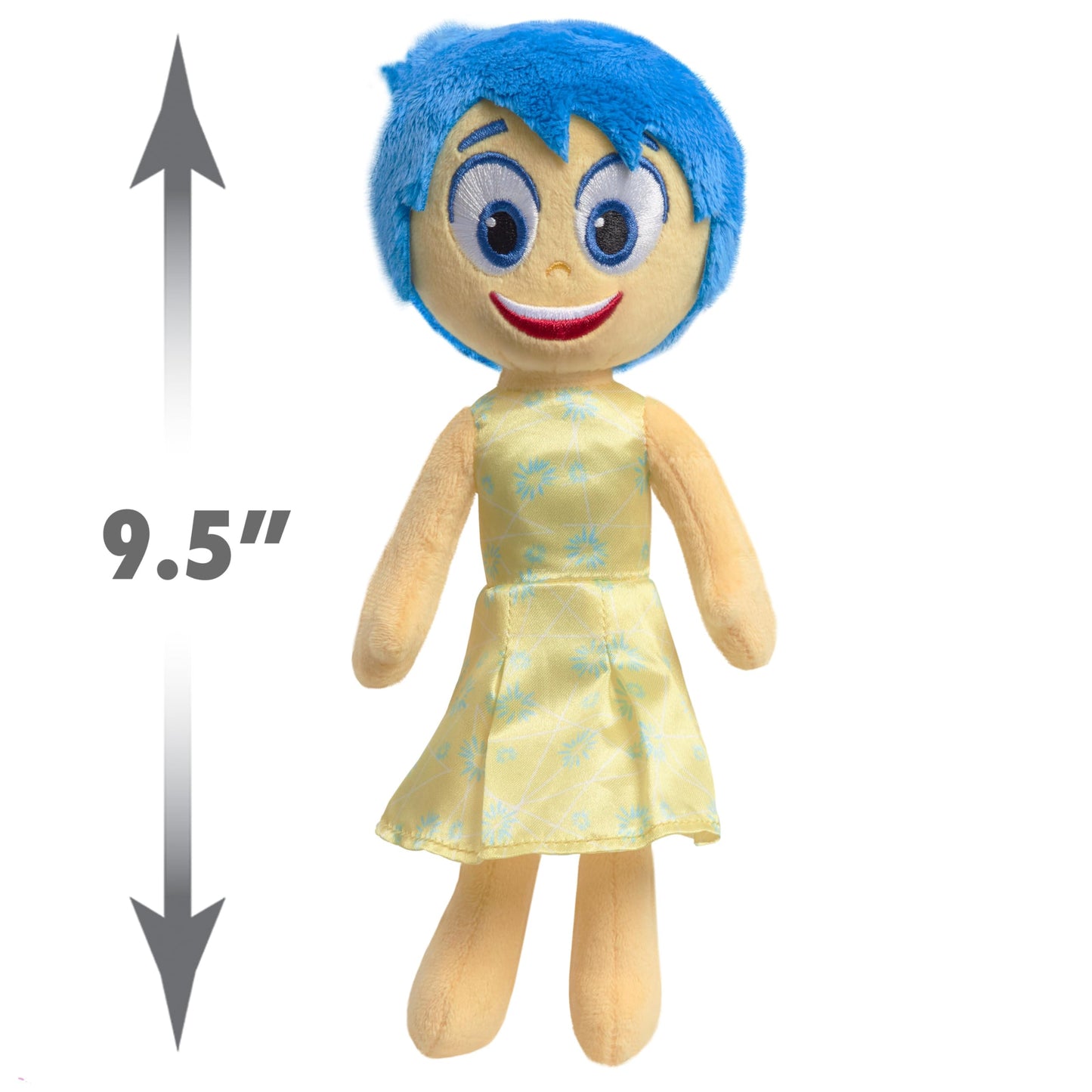 Just Play Inside Out 2 Joy Small Talking Plush – 9.5-Inch Joy Toy for Kids 3+