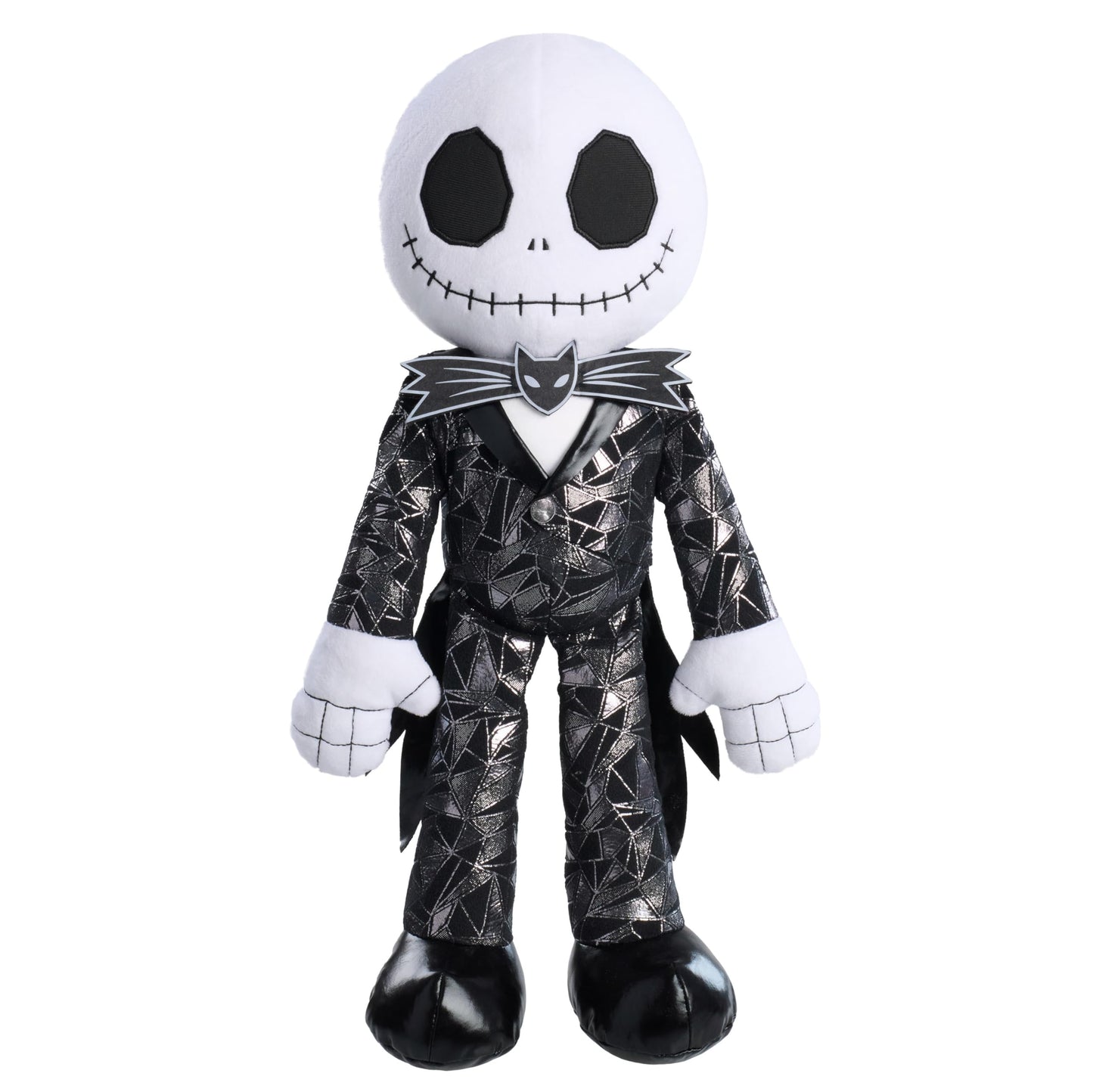 Just Play Jack Skellington 19-Inch Plush – Metallic Finish | Nightmare Before Christmas